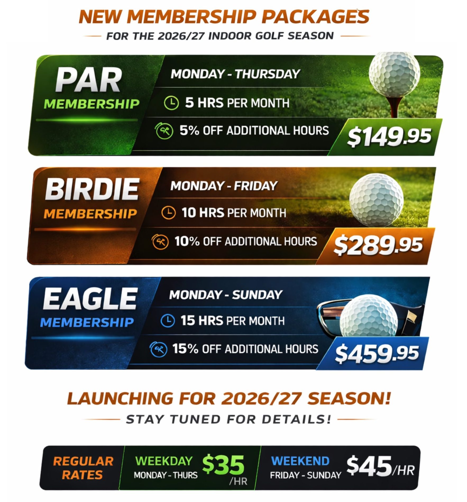 Indoor Golf Membership Burlington Ontario